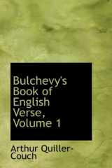 9780559136801-0559136803-Bulchevy's Book of English Verse