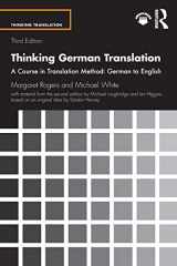 9781138920989-1138920983-Thinking German Translation (Thinking Translation)