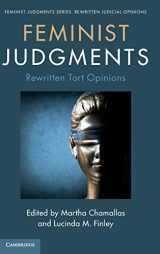 9781108484299-1108484298-Feminist Judgments: Rewritten Tort Opinions (Feminist Judgment Series: Rewritten Judicial Opinions)