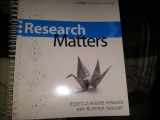 9780073383743-0073383740-Research Matters: A Guide To Research Writing