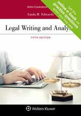 9781543812053-1543812058-Legal Writing and Analysis [Connected Casebook] (Aspen Coursebook) (Looseleaf)
