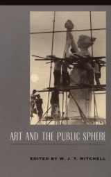 9780226532103-0226532100-Art and the Public Sphere (A Critical Inquiry Book)