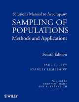 9780470401019-047040101X-Solutions Manual to Accompany Sampling of Populations: Methods and Applications, Fourth Edition