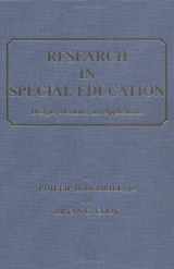 9780398071721-0398071721-Research in Special Education: Designs, Methods, and Applications