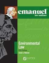 9781543807592-1543807593-Environmental Law (Emanuel Law Outlines Series)