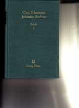 9783487032283-3487032287-Clara Schumann, Johannes Brahms: Briefe aus den Jahren 1853-1896 (Letters of Clara Schumann and Johannes Brahms, 1853-1896) (2 Volume Set)