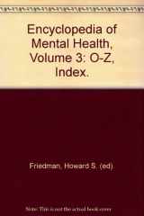 9780122266782-0122266781-Encyclopedia of Mental Health, Volume 3: O-Z, Index.