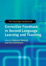 9781108450577-1108450571-The Cambridge Handbook of Corrective Feedback in Second Language Learning and Teaching (Cambridge Handbooks in Language and Linguistics)