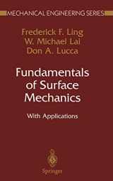 9780387954233-0387954236-Fundamentals of Surface Mechanics: With Applications (Mechanical Engineering Series)