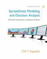 9781337593984-1337593982-Bundle: Spreadsheet Modeling & Decision Analysis: A Practical Introduction to Business Analytics, Loose-leaf Version, 8th + MindTap Business Statistics 2-terms (12 months) Printed Access Card