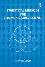 9781138982932-1138982938-Statistical Methods for Communication Science (Routledge Communication Series)