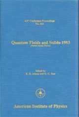 9780883182024-0883182025-Quantum Fluids and Solids - 1983 (AIP Conference Proceedings, 103)