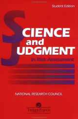 9781560325895-1560325895-Science And Judgement In Risk Assessment: Student Edition