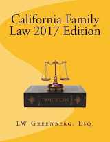 9781542896962-1542896967-California Family Law 2017 Edition