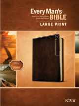 9781496447944-1496447948-Every Man’s Bible NIV, Large Print, Deluxe Explorer Edition (LeatherLike, Rustic Brown)