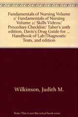 9780803619791-0803619790-Fundamentals of Nursing Volume 1/ Fundamentals of Nursing Volume 2/ Skills Videos/ Procedure Checklist/ Taber's 20th edition, Davis's Drug Guide for ... Handbook of Lab/Diagnostic Tests, 2nd edition