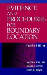 9780471390916-0471390917-Evidence and Procedures for Boundary Location