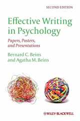9780470672440-0470672447-Effective Writing in Psychology 2e
