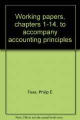 9780538012218-0538012218-Working papers, chapters 1-14, to accompany accounting principles