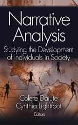 9780761927976-0761927972-Narrative Analysis: Studying the Development of Individuals in Society