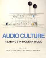 9780826416155-0826416152-Audio Culture: Readings in Modern Music