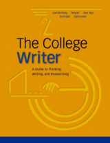 9780618133963-0618133968-The College Writer: A Guide to Thinking, Writing and Researching