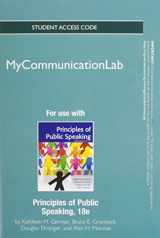 9780205913060-0205913067-Principles of Public Speaking New Mycommunicationlab Standalone Access Card