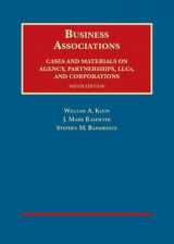 9781634595216-1634595211-Business Associations, Cases and Materials on Agency, Partnerships, LLCs, and Corporations, 9th - C (University Casebook Series)