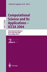 9783540220565-3540220569-Computational Science and Its Applications - ICCSA 2004: International Conference, Assisi, Italy, May 14-17, 2004, Proceedings, Part II (Lecture Notes in Computer Science, 3044)