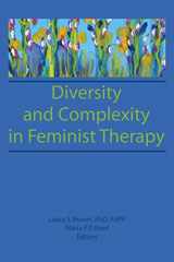 9780918393746-0918393744-Diversity and Complexity in Feminist Therapy (Women in Therapy: Nos. 1-2)