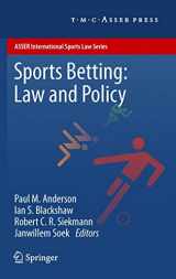 9789067047982-9067047988-Sports Betting: Law and Policy (ASSER International Sports Law Series)