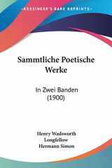 9780548867327-0548867321-Sammtliche Poetische Werke: In Zwei Banden (1900) (German Edition)