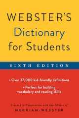9781596951792-1596951796-Webster's Dictionary for Students, Sixth Edition, Newest Edition