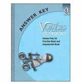 9780829428445-0829428445-Grade Level 6 Answer Key: Answer Key for Practice Book and Assessment Book (Voyages in English 2011)