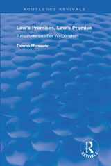 9781138711273-1138711276-Law's Premises, Law's Promise: Jurisprudence After Wittgenstein (Routledge Revivals)