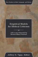 9781597524377-1597524379-Empirical Models for Biblical Criticism (Dove Studies in Bible, Language, and History)