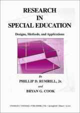 9780398071738-039807173X-Research in Special Education: Designs, Methods, and Applications