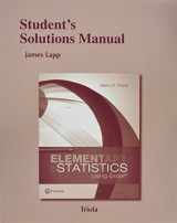 9780134507460-0134507460-Student Solutions Manual for Elementary Statistics Using Excel
