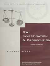 9781934973882-1934973882-TDCAA DWI Investigation & Prosecution