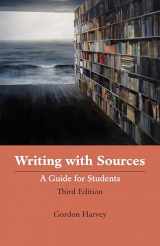 9781624665547-1624665543-Writing with Sources: A Guide for Students