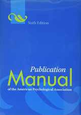 9781433805592-1433805596-Publication Manual of the American Psychological Association® (APA Style Series)