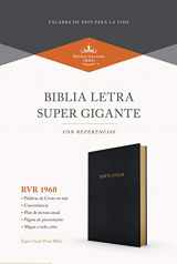9781535973410-1535973412-Biblia Reina Valera 1960 Letra súper gigante negro, imitación piel | RVR 1960 Super Giant Print Bible, Black, Imitation leather (Spanish Edition)