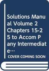 9780471226451-0471226459-Solutions Manual Volume 2 Chapters 15-25 to Accom Pany Intermediate Accounting 11th Edition