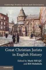 9781107190559-110719055X-Great Christian Jurists in English History (Law and Christianity)