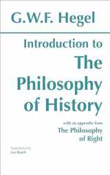 9780872200562-0872200566-Introduction to the Philosophy of History: with selections from The Philosophy of Right (Hackett Classics)