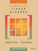 9781118878767-1118878760-Elementary Linear Algebra: Applications Version, 11th Edition (WileyPLUS Access Code)
