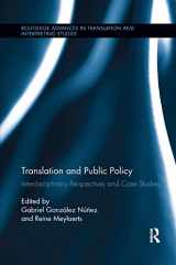 9780367365844-0367365847-Translation and Public Policy: Interdisciplinary Perspectives and Case Studies (Routledge Advances in Translation and Interpreting Studies)