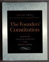 9780865973046-0865973040-The Founders' Constitution, Volume 3