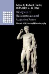 9781108465588-1108465587-Dionysius of Halicarnassus and Augustan Rome (Greek Culture in the Roman World)