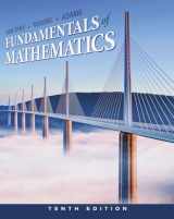 9781111871383-1111871388-Bundle: Cengage Advantage Books: Fundamentals of Mathematics, 10th + WebAssign Printed Access Card for Van Dyke/Rogers/Adams' Fundamentals of Mathematics, Single-Term